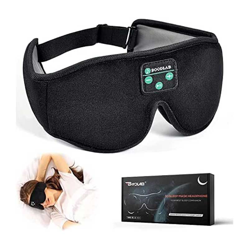 Boodlab-Sleep-Mask-with-Bluetooth-Headphones0 هدبند هدفون خواب بلوتوثی برند Boodlab - Image 1