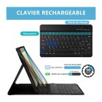 قاب کیبورد آیپد 11/10.5 اینچی برند Clavier مدل KC-Tde239/282 - Image 2