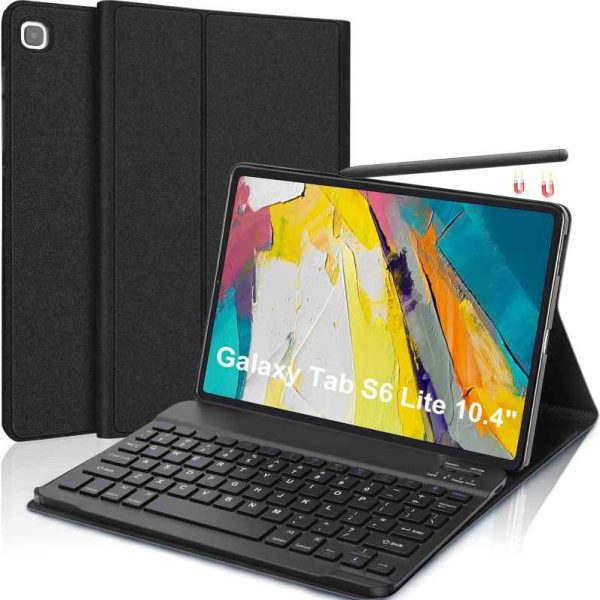 کیف و کیبورد سامسونگ گلکسی تب S6 لایت 10.4 اینچ 2022/2020