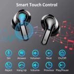 هدفون بی‌سیم Ordtop مدل I13 بلوتوث ۵.۳، با دو میکروفون و ضد آب (دارای خط و خش) - Image 2