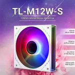 فن کیس گیم CPU مدل Thermalright TL-M12W-S  با جلوه نوری آینه‌ای ARGB - Image 3