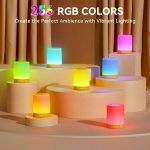 چراغ خواب LED لمسی Auxmir با قابلیت تنظیم نور - Image 12
