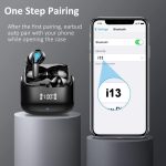 هدفون بی‌سیم Ordtop مدل I13 بلوتوث ۵.۳، با دو میکروفون و ضد آب (دارای خط و خش) - Image 3