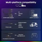 هدست گیمینگ Fachixy مدل  FC100 با میکروفون - Image 7