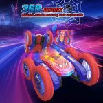 ماشین کنترلی اسپایدرمن STUNT CAR مدل 9989 - Image 6