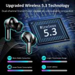 هدفون بی‌سیم Ordtop مدل I13 بلوتوث ۵.۳، با دو میکروفون و ضد آب (دارای خط و خش) - Image 7