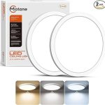 چراغ سقفی LED سنسور حرکت Matane بسته 2 عددی با ریموت