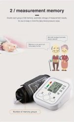 فشار سنج بازویی Yiedlsksy اتوماتیک با صفحه نمایش دیجیتال - Image 7