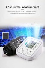فشار سنج بازویی Yiedlsksy اتوماتیک با صفحه نمایش دیجیتال - Image 8