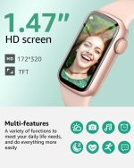 ساعت هوشمند IMFRCHCS با صفحه نمایش  لمسی 1.47 اینچی مدل b6-110e  - Image 3