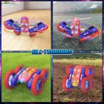 ماشین کنترلی اسپایدرمن STUNT CAR مدل 9989 - Image 7