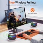 اسپیکر بلوتوث PRSCFUM مدل Q90 ضد آب IPX7 - Image 5