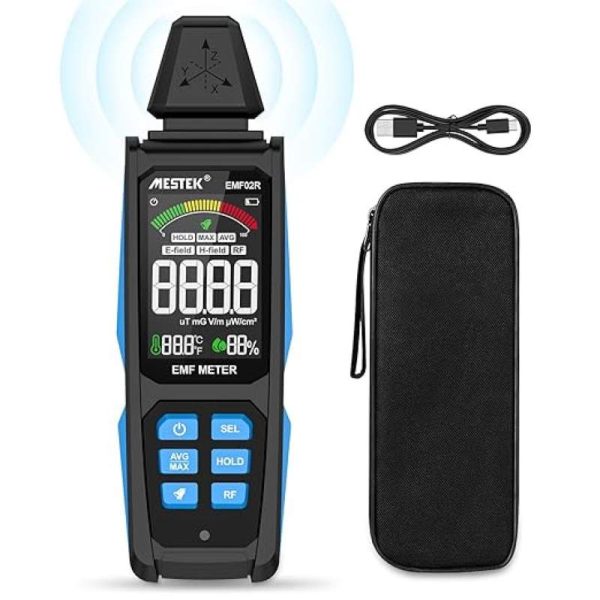 ارتعاش سنج‎ EMF MESTEK 5 in1 , تست EF/MF/RF
