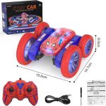 ماشین کنترلی اسپایدرمن STUNT CAR مدل 9989 - Image 9