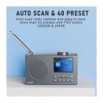 رادیوی شارژی برند Mycket مدل HS-D009 طوسی - Image 4