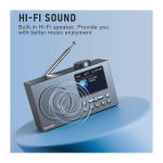 رادیوی شارژی برند Mycket مدل HS-D009 طوسی - Image 7