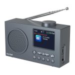 رادیوی شارژی برند Mycket مدل HS-D009 طوسی