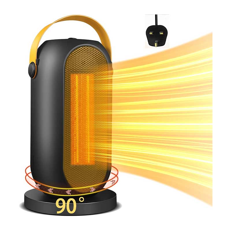 Space-Heater,-Mini-Electric-Ceramic-Heater2 بخاری برقی 1200 وات برند LIUNOVIP مدل PTC-1500Q1 - Image 1