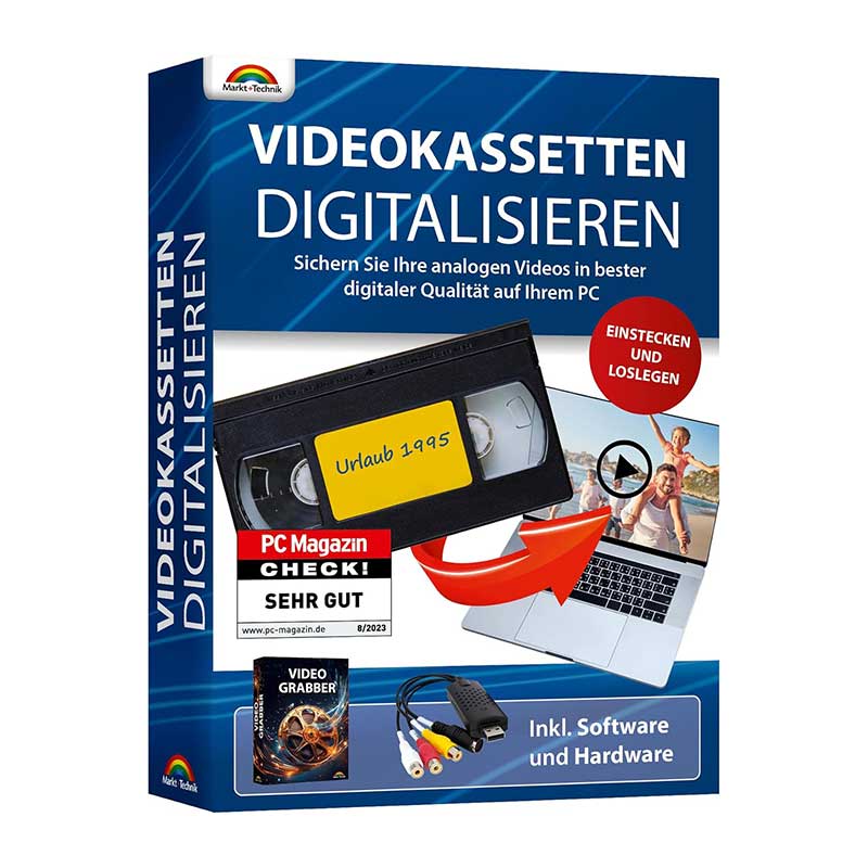 Technik-Digital-Video-Cassettes2 مبدل صدا و تصویر آنالوگ برند Markt + Technik - Image 1