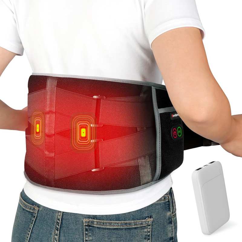 1-49.jpg ماساژور شارژی و پدگرمکن مخصوص کمردرد Comfytemp مدل K9224 - Image 1
