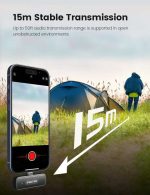 میکروفون یقه‌ای بی‌سیم Pnitri مدل WM01 - Image 5