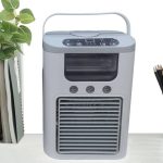 کولر رومیزی شارژی مدل F14 با مه پاش , 5 سرعته رطوبت ساز - Image 7