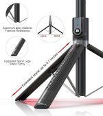 مونوپاد سلفی برند  ASHINER استیک با ریموت و چراغ‌های LED - Image 4