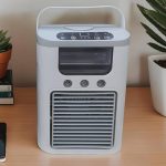 کولر رومیزی شارژی مدل F14 با مه پاش , 5 سرعته رطوبت ساز - Image 6