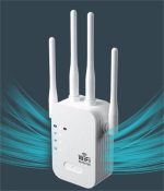 تقویت‌کننده وای‌فای AXFEE مدل Q1-36 با پورت اترنت WIFI REPEATER 5G - Image 2