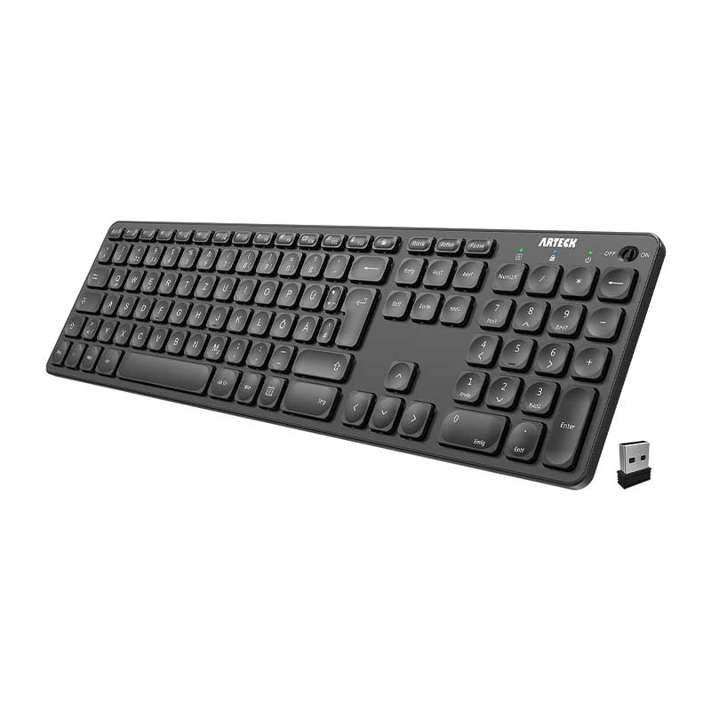 Arteck-Wireless-Keyboard کیبورد بیسیم برند Arteck مدل HW305-3 - Image 1