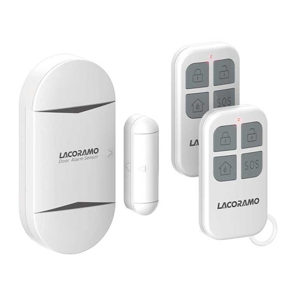 سنسور دزدگیر درب کنترل از راه دور برند LACORAMO مدل ‎MC-YKQ (2 عددی)