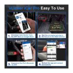 عیب یاب دیاگ بلوتوثی وی گیت خودرو برند Vgate مدل iCar Pro BLE 4.0 - Image 3