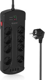 چندراهی محافظ نوسان برق IECOPOWER با ۴ پورت USB - Image 8