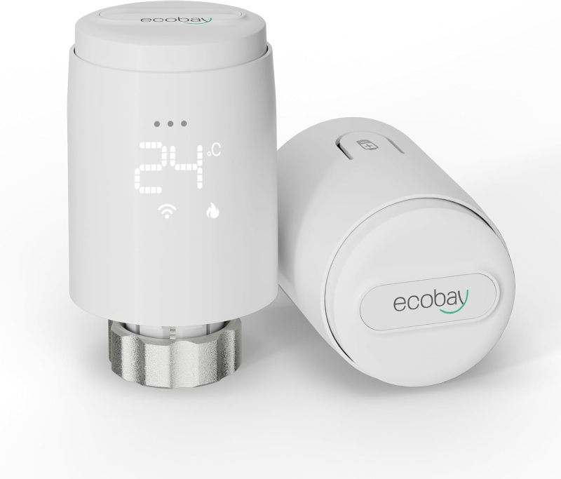 1-21-3.jpg ترموستات هوشمند رادیاتور ECOBAY مدل Z03 هوشمند بسته ۲ عددی - Image 1