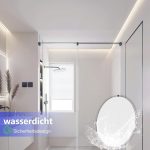 چراغ سقفی NUODIFAN LED، چراغ سقفی 18 وات، چراغ سقفی حمام IP65 - تصویر 3