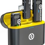 میکروفون یقه ای بی سیم هالی لند مدل LARK C1 Duo for USB-C مشکی