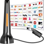 آنتن DVB T2، آنتن داخلی آنتن‌های DVB-T و DVB-T2 با تقویت‌کننده 4K 1080p