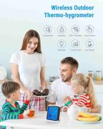 دما سنج ، رطوبت سنج و ساعت دیجیتالی ThermoPro مدل TP65 - Image 3