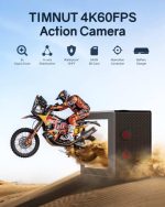 دوربین ورزشی اکشن TIMNUT با کیفیت 4K با سرعت 60 فریم بر ثانیه ضد آب 40 متری زیر آب - Image 6