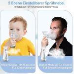نبولایزر قابل حمل Mesh Nebulizer برند : JOSSIS مدل : JM-06802 - Image 5