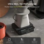 ترازوی قهوه کوچک KASTWAVE با زمان‌بندی خودکار - Image 7