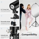 گیره فلزی استودیوی عکس Neewer با پایه نور 5/8 اینچی برای رفلکتور - Image 4