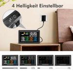 ایستگاه هواشناسی بی‌سیم Jely با ۳ سنسور فضای باز - Image 4
