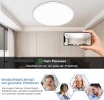 چراغ سقفی NUODIFAN LED، چراغ سقفی 18 وات، چراغ سقفی حمام IP65 - تصویر 6