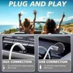 سی‌دی پلیر ماشین MICOCIOUS مدل kc-606 با پورت USB و پورت AUX - Image 7