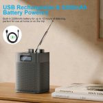 رادیو اسپیکر FM مایکت مدل HS دارای خروجی هدفون - Image 9