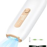 دستگاه لیزر شاتی Glattol IPL 3in 1  سطح انرژی  9 و 2 حالت فلاش، با باد خنک سفید