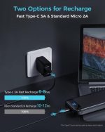 پاوربانک Enerwow شارژ پرسرعت 30000 میلی‌آمپری - Image 2