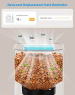 ظرف غذای حیوانات اتوماتیک HoneyGuaridan  ظرفیت 5 لیتری برای دو گربه - Image 8