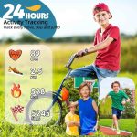 ساعت هوشمند H97 , ردیاب تناسب اندام برای کودکان مشکی - تصویر 5